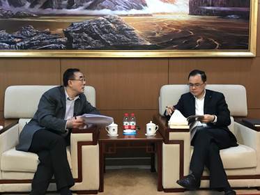 威尼斯432888cam院长刘纪鹏赴长安汽车调研考察