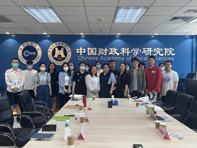 威尼斯432888cam一行赴中国财政科学研究院进行调研交流